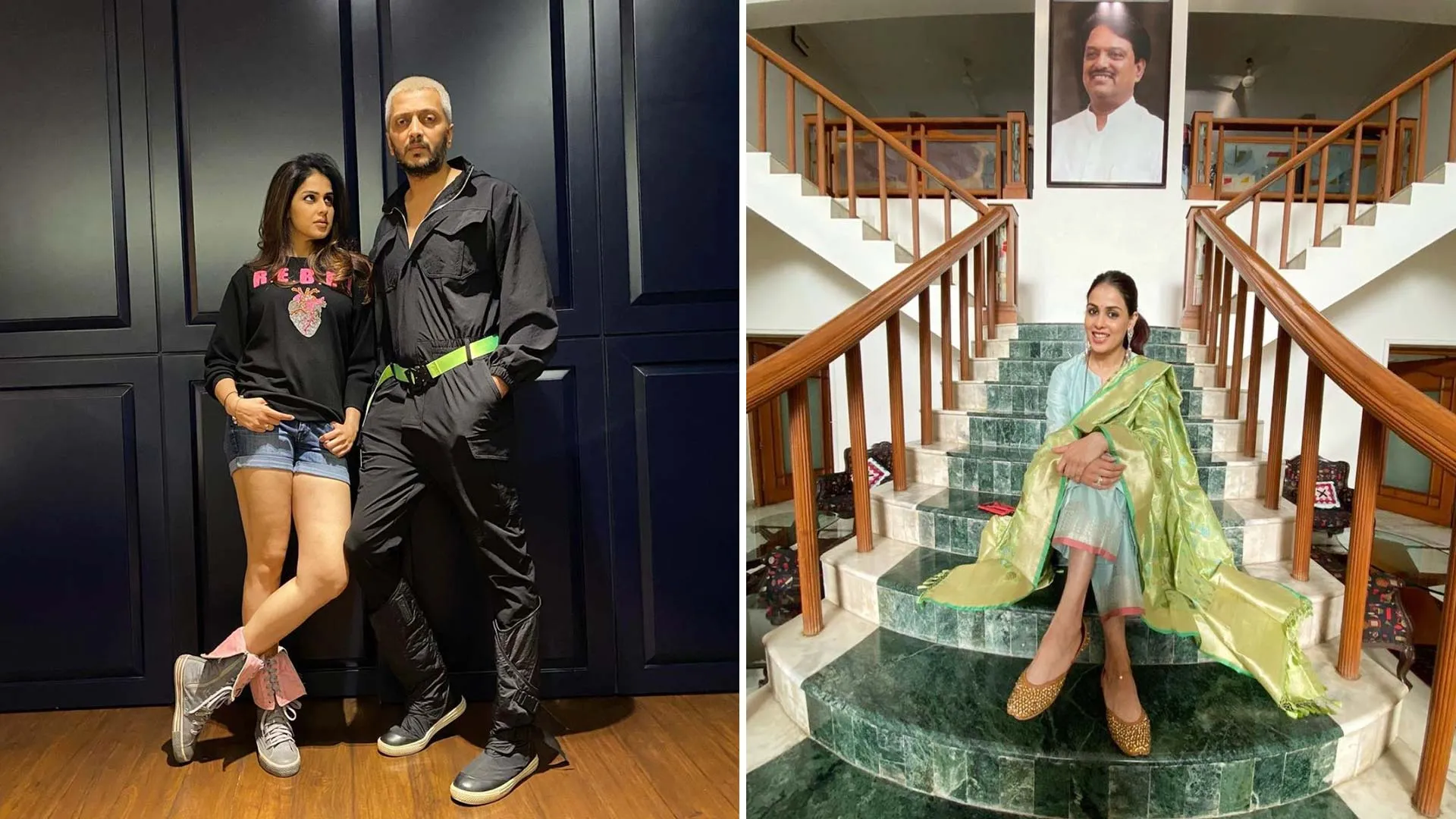 A Virtual Tour of Genelia D’Souza and Riteish Deshmukh House