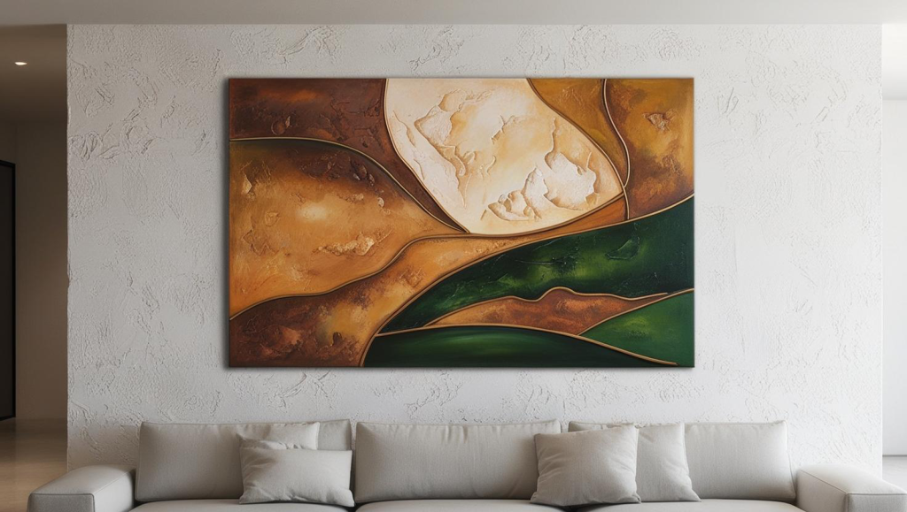 Earthen or Nature-Inspired art painting