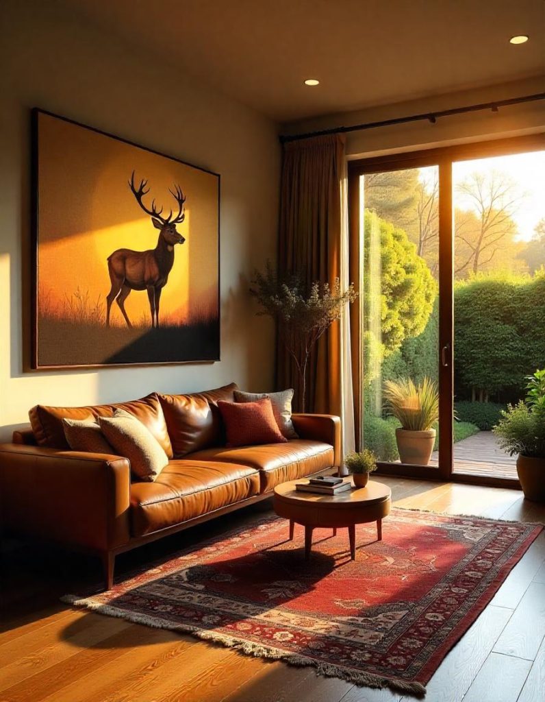 vastu deer painting