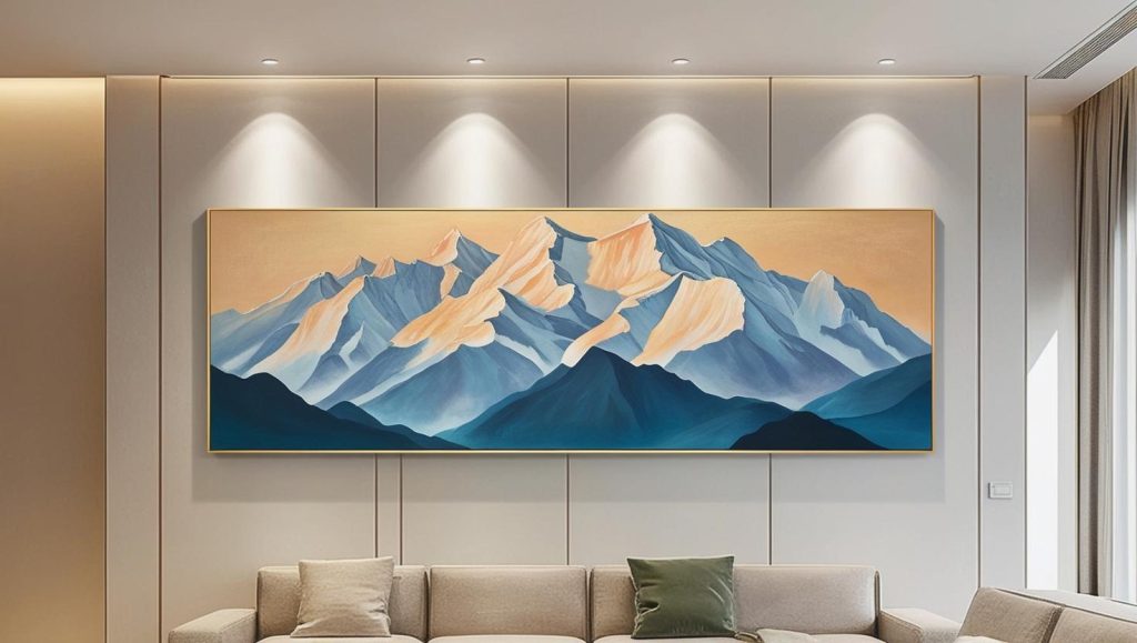 vastu painting of mountain