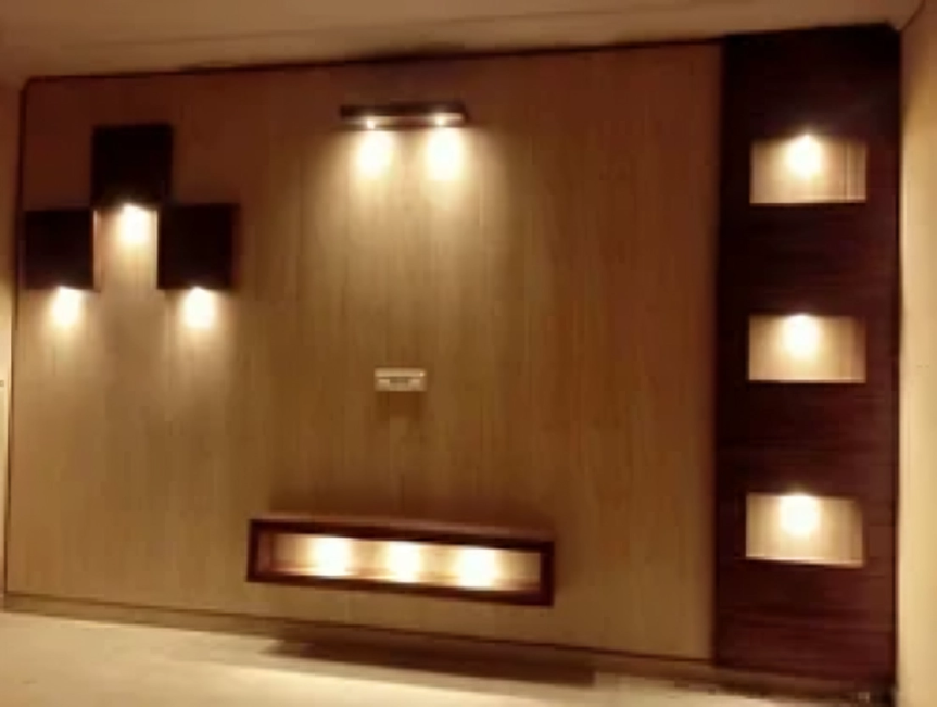 POP with Inbuilt LED Niches