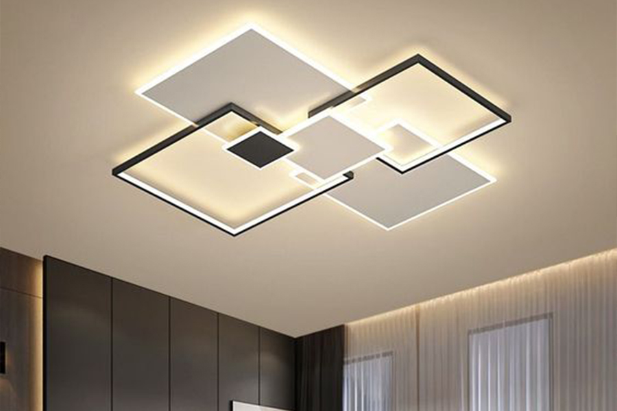 Square POP Designs for Bedroom Ceiling