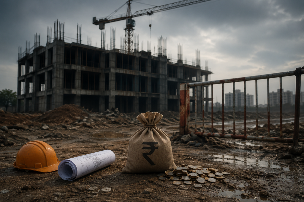 Can a Builder Scrap a Housing Project Due to Lack of Funds?