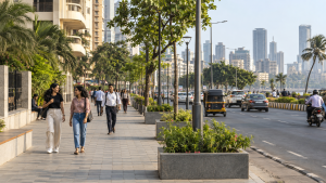 Mumbai’s Footpaths Get Wider
